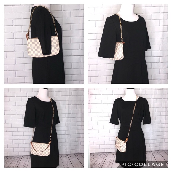 SOLD % AUTHENTIC LOUIS VUITTON POCHETTE - Picture 5 of 7